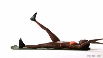 Валерия голый фитнес