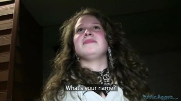 Пикап пышечки с финалом в киску.