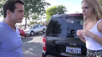 Блондинка трахнулась в жопу с бывшим