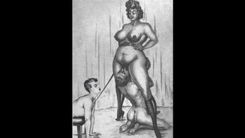 рисованое порно