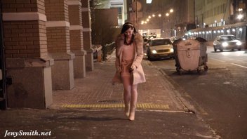JENY SMITH прогулка по ночному городу