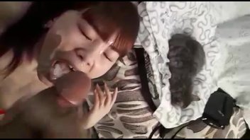 Завафлил казашку