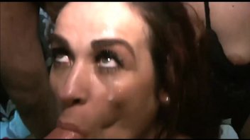 Сборник по заправке бесстыдниц кончитой, очень классно мужики льют сперму на давалок