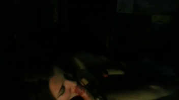 Русская очень пьяная Карина сосет член