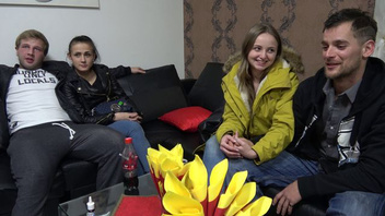 Две чешские парочки поменялись партнерами и сняли весь трах на камеру