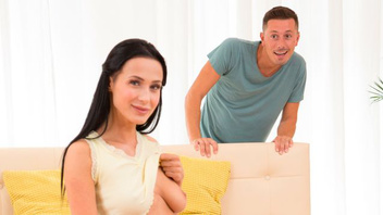 Моя сводная сестра соскучилась по членам и я дал ей свой толстый хер