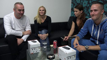 Чешские парни обменялись своими жёнами и трахнулись с ними