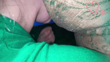 Русский  минет на камеру стеснительной жены в очках