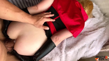 Глубокий отсос и чувственный трах в жопу