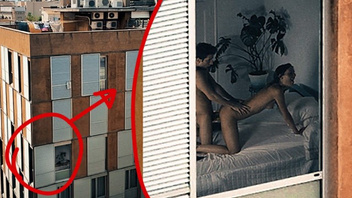 Сосед застукал нас трахающимися во время карантина и снял на видео!!