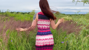 Публичные приключения #4 обратная пастушка, минет и кремпай