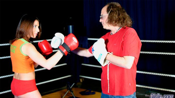 Их спаринг и ебля на ринге