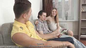 Платит чтобы выебать чужую сучку, русская порнушка