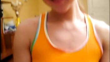 От  первого лица в пилотку и  рот