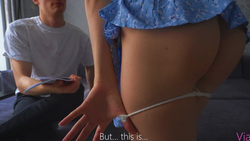 Русская  студентка соблазняет своего  репетитора