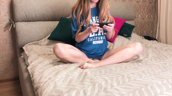 Русская сводная сестра получила хер