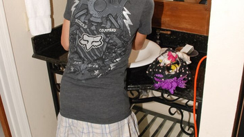 Самец отлично отжарил тощую сучку