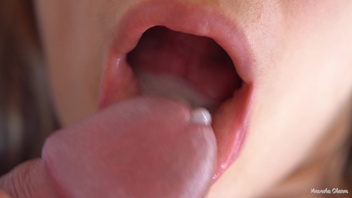 Сперма телочке давалке в ротан