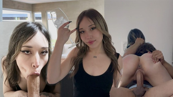 Отличная домашняя порнография с милой девкой