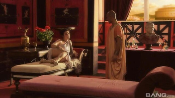 Мощный секс с красоткой