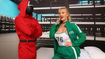 Игра в кальмара - пародия и ебля